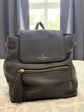 Kate Spade Chester Street Kacy Back Pack Bag- Black